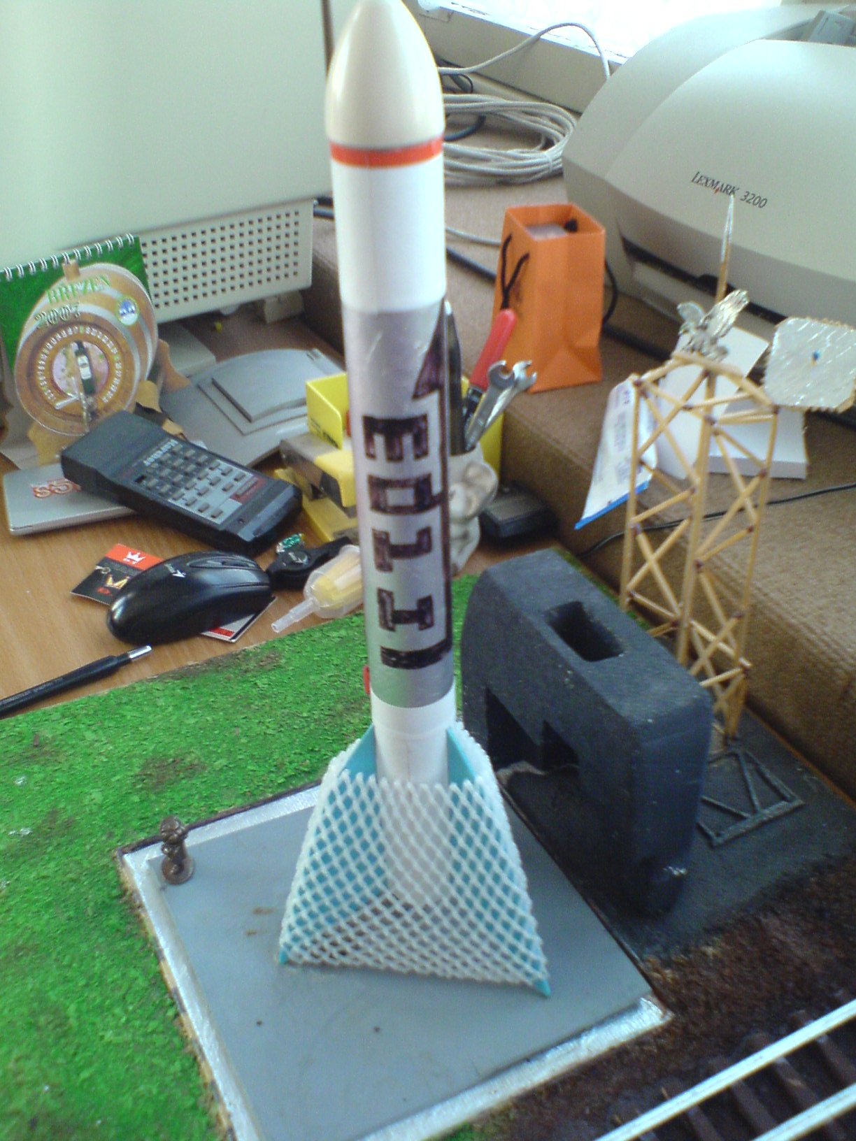 Modelářské rakety - Fotoalbum - Modelářské rakety - Raketa MARK